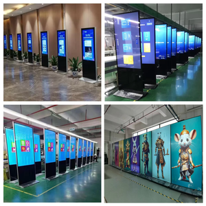 Kiosque tactile horizontal Android Alihh 43 <span class=keywords><strong>pouces</strong></span>, écran vidéo, support autoportant pour magasin de détail, animation - Product Image 5