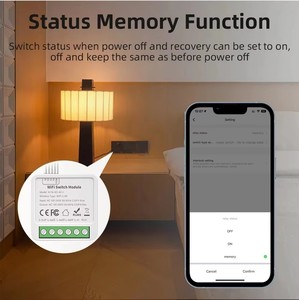 Interruptor Inteligente WiFi Mini Tuya Zigbee, Control Remoto <span class=keywords><strong>de</strong></span> Pared para Hogar, Control por Voz, Módulo <span class=keywords><strong>de</strong></span> Relé DIY, Compatible con App Life, Google <span class=keywords><strong>y</strong></span> <span class=keywords><strong>Alexa</strong></span> - Product Image 6