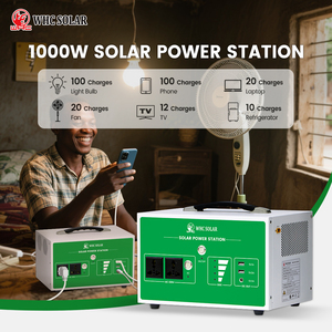1kw 1000 W 1000 Watt xách tay năng lượng mặt trời Máy phát điện mini tất cả-trong-một năng lượng mặt trời hệ thống năng lượng cho cắm trại ngoài trời sử dụng nhà Châu Phi - Product Image 4