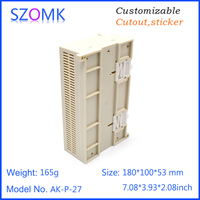 SZOMK AK-P-27 180x100x53mm boîtier de commande électrique en plastique personnalisé boîtier électronique et Instrument