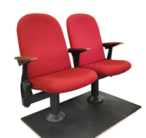 Auditorium Church Chair Factory Wholesale Theater Seating Folding Cinema Hall Chair School Conference Lecture Chair