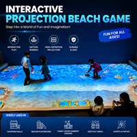 Sistema de Juego Interactivo de Proyección en Suelo para Niños, Mesa de Arena AR para Museos Interiores, Venta al por Mayor del Fabricante