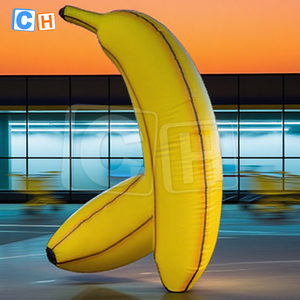 Fruta gigante inflable modelo de fruta decoración plátano inflable para tiendas de fruta y supermercado - Product Image 1