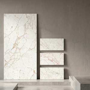 Azulejos de Porcelana con Diseño de Madera Natural Tallada, 60x120cm, Colección de Pisos Cerámicos Decorativos Pulidos - Product Image 2