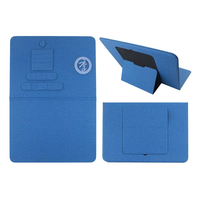 Organisateur de bureau sans fil HotSmart S78 3-en-1 à charge rapide avec horloge, support pliable en ABS, tapis de 10W, porte-stylo, support pour écouteurs, PC 330x300mm