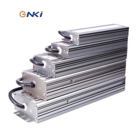 Alimentation LED étanche 187-262V AC/DC 12V 200W 16.6A à sortie unique, boîtier en aluminium, tension constante, Driver LED >90%