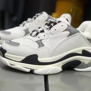 Luxurious classic design brand sports shoes with lightweight mesh upper, breathable thick sole, and elevated walking shoes. - Product Image 1