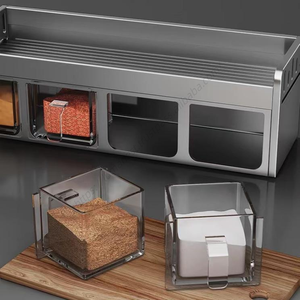 ชั้นวางเครื่องปรุงติดผนังสำหรับครัวเรือน ยี่ห้อ Proins แบบไม่ต้องเจาะ ติดตั้งง่าย ไม่ต้องใช้สว่าน - Product Image 5