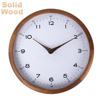 Jam Dinding Kayu Pinus Buatan Tangan Dial Kosong Dekorasi Minimalis Modern Jam Dinding Kayu Sublimasi