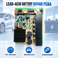 Carte de contrôle de réparation de batterie au plomb pour véhicule 12V 24V, assemblage PCBA automobile avec développement de matériel personnalisé
