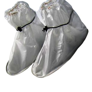 Couvre-chaussures de <span class=keywords><strong>pluie</strong></span> jetables imperméables en plastique jetables antidérapants durables d'intérieur protégez votre maison - Product Image 1