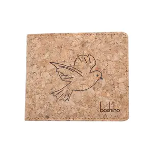 Boshiho Eco amichevole sughero <span class=keywords><strong>vegan</strong></span> <span class=keywords><strong>portafoglio</strong></span> della borsa degli uomini di RTS - Product Image 1