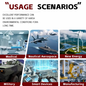 M80-5410805 M80-5410822 4+4 Pos. Connecteur horizontal traversant pour homme, pas de 2,00 mm, haute fiabilité - Product Image 6