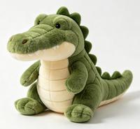 Usine de jouets en peluche crocodile personnalisés OEM ODM, animaux en peluche doux personnalisés avec logo pour cadeau promotionnel