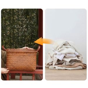 Cesta <span class=keywords><strong>de</strong></span> <span class=keywords><strong>Mimbre</strong></span> <span class=keywords><strong>para</strong></span> Frutas, Decoración <span class=keywords><strong>de</strong></span> Pared, <span class=keywords><strong>Cestas</strong></span> Plegables Hechas a Mano, Cesta <span class=keywords><strong>de</strong></span> Lavandería con Compartimentos, Cesta <span class=keywords><strong>de</strong></span> <span class=keywords><strong>Mimbre</strong></span> con Cierre <span class=keywords><strong>para</strong></span> Ropa - Product Image 6