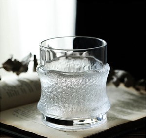 Ensemble élégant de verres à whisky et à bière avec pied en <span class=keywords><strong>bambou</strong></span>, verres à cocktail en verre transparent pour café froid, boissons fraîches, utilisation à domicile ou au bar - Product Image 6