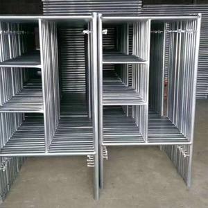 High Quality Ladder Frame Scaffold Steel Frame h Frame Scaffolding for Construction - Product Image 6