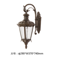 Lampe de jardin extérieure montée étanche de style vintage E26 E27 support de lampe applique murale extérieure
