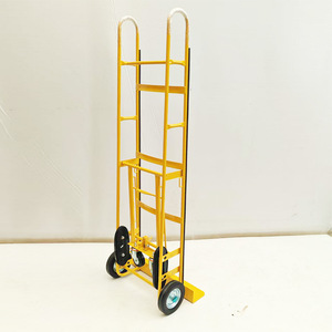 HT1520 Heavy Duty Warehouse Cart Foldable Steel Hand Push Cart For Appliances Furniture Transport - Product Image 3