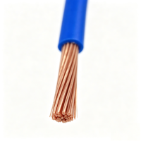 Câble de construction H05V-R 1 conducteur 0,8 mm 1 AWG en cuivre PVC, souple, multibrins, pour chauffage interne 300/500V BV/BVR IP65