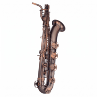 Antique Copper Saxophone Baritone Wind Instruments