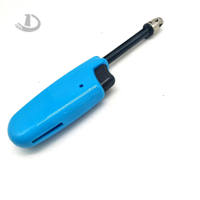 Mini briquet personnalisé pour barbecue camping, vente en gros utilitaire cuisine électronique à gaz à flamme pliable