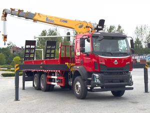 رافعة متنقلة هيدروليكية ثقيلة 6×4 من ليوزهو موتور بسعة 12 طن ومحرك يوتشاي عالي الكفاءة - Product Image 3