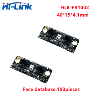 Hi-Link Nuevo Módulo de sensor de reconocimiento facial de acceso inteligente FR1002 Cámara binocular infrarroja 3D Detección en vivo Comunicación en serie - Product Image 2