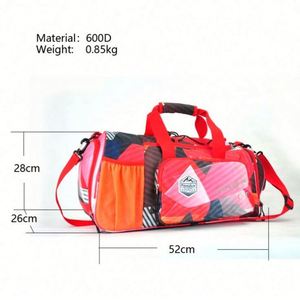 Sacs de sport personnalisés de luxe, imperméables, impression par sublimation, pour le sport, le yoga, la gym, les voyages d'une nuit - Product Image 3