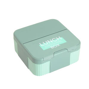 Bencircle N08-2 Rectangle Plastic Cute Bento Lunch Box for Kids Portable School <b>Food</b> <b>Container</b> Leakproof Heatable - Product Image 6