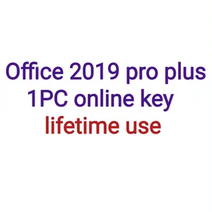 مفتاح Office 2019 Professional Plus أصلي عالمي قطعة واحدة مفتاح تنشيط مكتبي 100% على الإنترنت مفتاح رخصة Office 2019 Pro Plus يستغرق ساعة واحدة للإرسال عبر البريد الإلكتروني