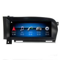 Snapdragon668s pemutar Multimedia, Kepala Unit Stereo Radio Navi, 8 + 10.25g 128 inci untuk Mercedes Benz S Class W221 2006-2013 layar sentuh