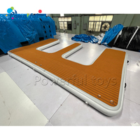 Yacht gonflable robuste bateau à moteur Jet Ski plate-forme de bain flottante ponton Dock à vendre
