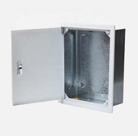 Boîtier métallique encastré sur mesure pour distribution électrique avec serrure, armoire de contrôle électrique en acier