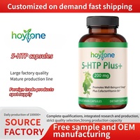 Capsules d'extrait de graines de Griffonia pour adultes, marque privée OEM, vitamine B6, équilibre de l'humeur, sommeil réparateur, vitalité, complément végétalien