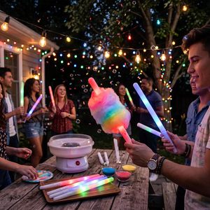 แท่งไฟ LED เรืองแสงสำหรับทำขนมสายไหม เกรดอาหาร - Product Image 5