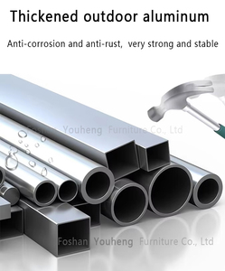 <span class=keywords><strong>Lit</strong></span> en rotin pour l'intérieur et l'extérieur avec <span class=keywords><strong>parapluie</strong></span> en métal imperméable inclinable pour l'hôtel, la villa, le parc, la cour et la piscine. - Product Image 5