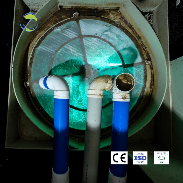 Aquaculture Mechanical Swirl Water Filter Machine Industrial Ras Filtration System for Aquaculture Fish Farming Pond