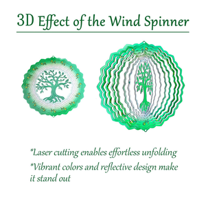 La combinaison parfaite du mandala 3D et du colibri crée des décorations d'art de jardin uniques - Product Image 5