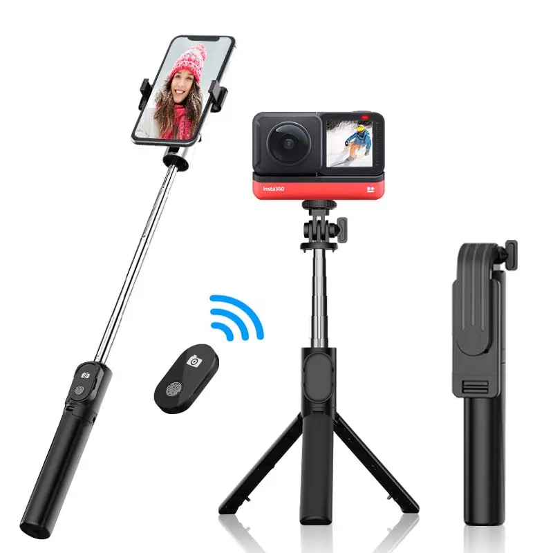 Desktop Stand Cell Phone Stand Holder Lazy Phone Holder Foldable Selfie Stick Ring Light Selfie