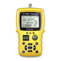Détecteur de signal satellite numérique HD portable VF-8600 pour l'installation de paraboles