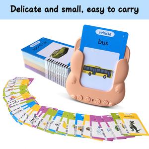 Zhorya Hot 255 Cartes Flash Éducatives Parlantes pour l'Apprentissage Bilingue et Cognitif des Tout-Petits en Anglais - Product Image 3
