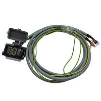 Harness Kabel Mesin Cuci Kustom Pabrik OEM, Konduktor Tembaga Berlapis Timah, Isolasi PVC, Konektor Adaptor IP68, Bersertifikasi CE RoHS