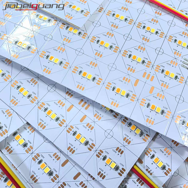New Led Light Sheet CCT White to Warm White Smd2835 840led Cri80 White Led Strip Sheet