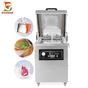 Dz-430 High Efficiency CE Automatic Commercial Seafood Pork Sealer Industrial Pump Vertical Big Chamber Vacuum Packing Machine - Product Image 1