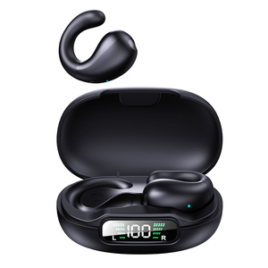 OEM LED Display Open Ear Wireless Earbuds With Air Conduction Noise Cancellation for 5.3 Waterproof Ear-Clip Design Open Ear Hea - Product Image 3