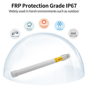 Antena de comunicación de fibra de vidrio omnidireccional para exteriores de banda ancha VHF/UHF/ GSM 30-1000MHz - Product Image 6