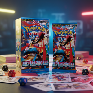 Cartes Pocket Monsters M1L Mega Expansion Pack Mega Brave Coins arrondis en papier Amusant 1 boîte de 30 paquets (150 feuilles) Origine Japon - Product Image 5