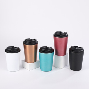 12 Ounce Leak-Proof Stainless Steel Double Wall Reusable Tumbler 6-12hr Thermal Insulation Customizable Color Logo for Travel - Product Image 1