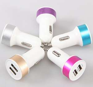 Offre Spéciale 5v sortie chargeur de voiture usb chargeur de Voiture 2 ports usb, chargeur de voiture portable avec double usb - Product Image 2